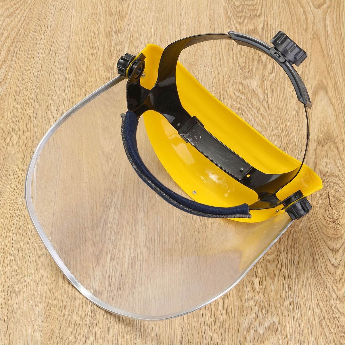 Transparent PVC Face Protector 33x20.3cm Face Protectors Head Protectors Eye Mask Dustproof