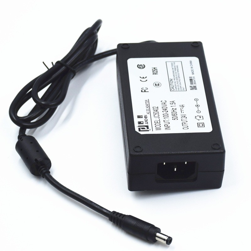 24V4A Transformer Switching DC Power Supply CE Certification Energy Saving Used In LED Digital Optical Products