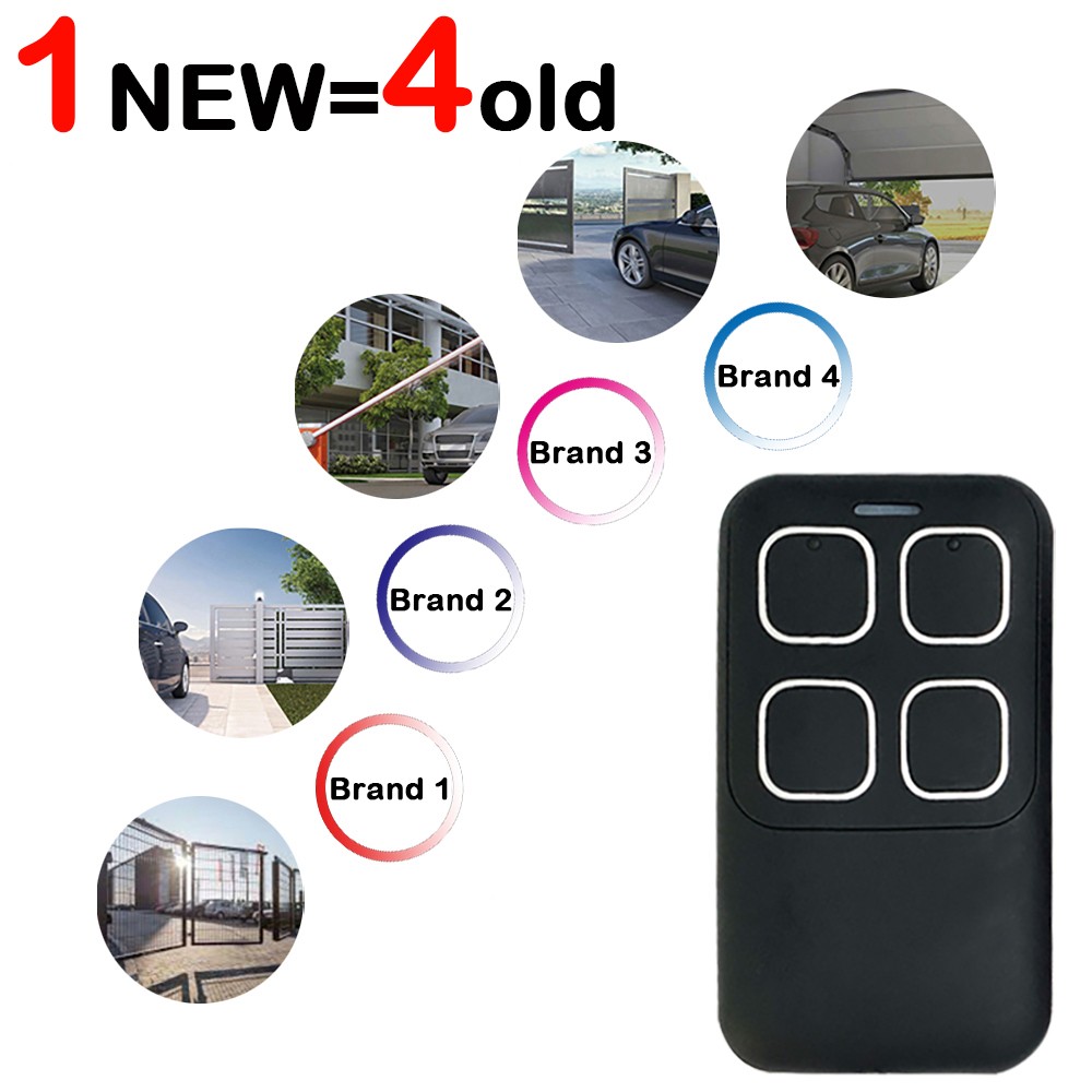 Garage Door Remote Control Switch FM400 FM400E Remote 433.92MHz Transmitter Switch Replacement Garage Door Opener