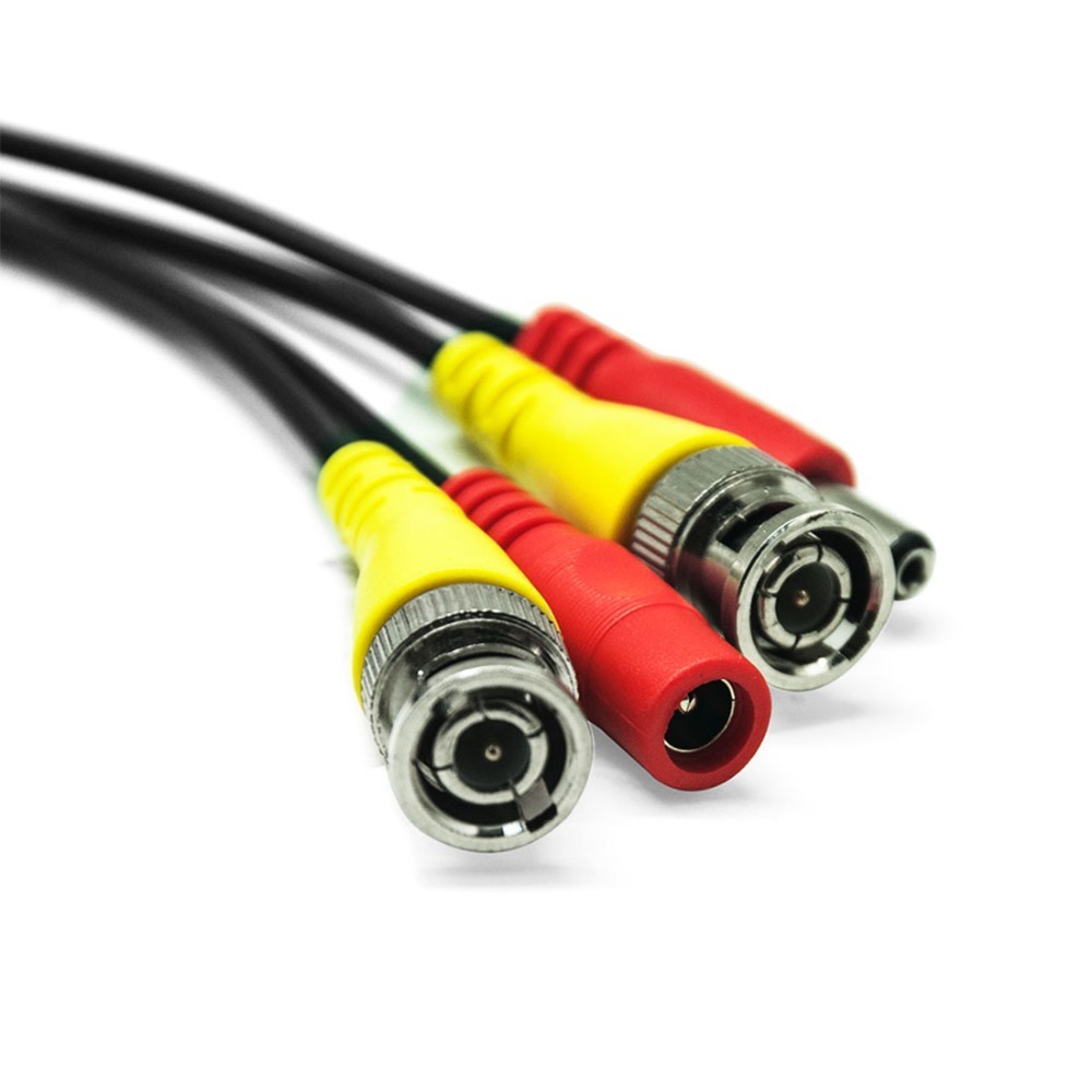 NEWCE AHD Camera Cables 5M/10M/20M/30M BNC Output Cable DC Connecting Cable for Analog AHD Surveillance CCTV DVR System Accessories