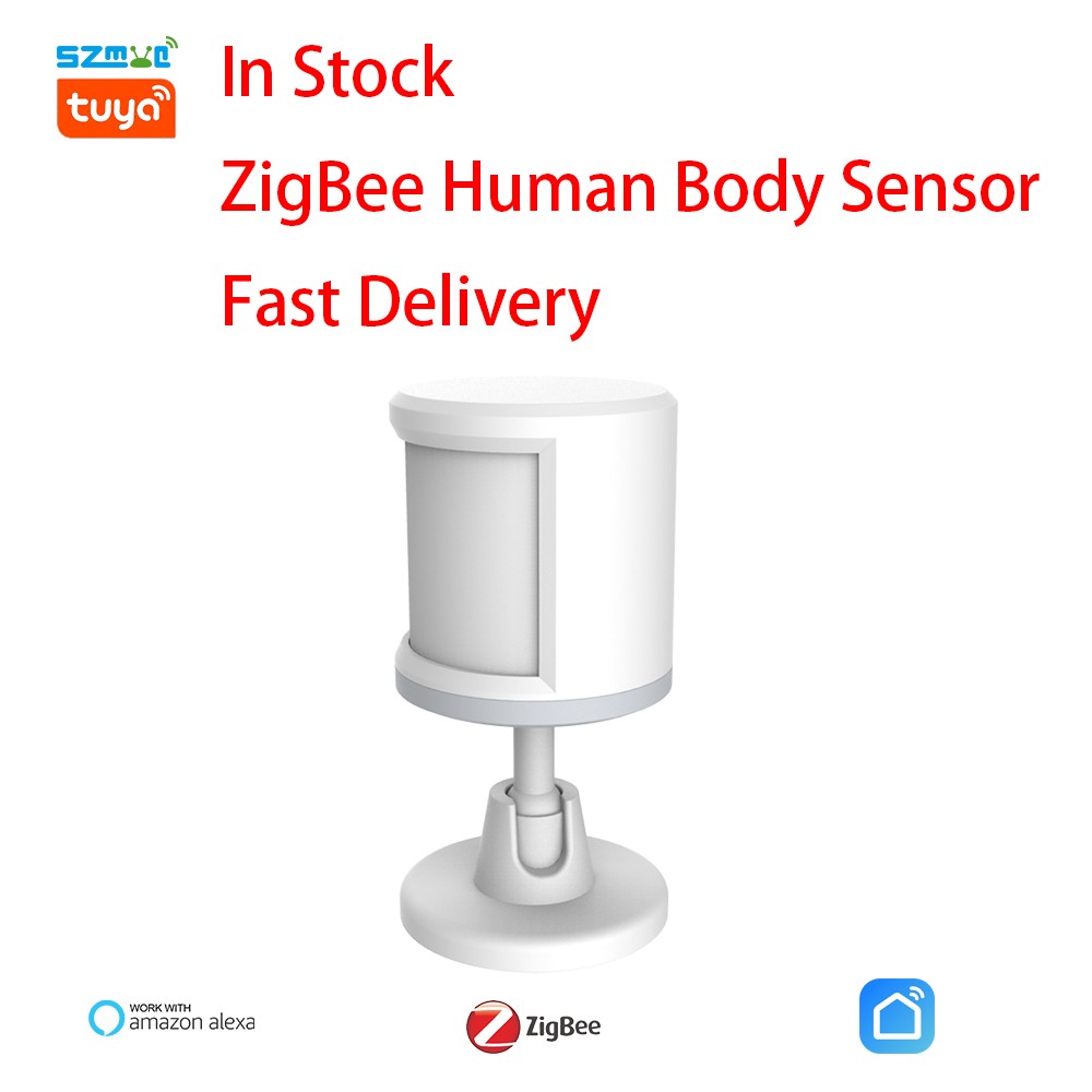 Tuya human body smart sensor body induction movement motion sensor connection zigbee work with smartlife app security system