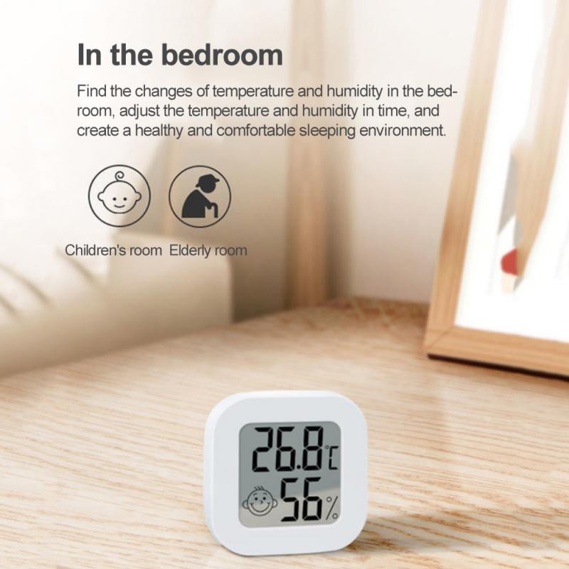 Tuya Zigbee Temperature Humidity Sensor Tuya Smart Life App Remote Voice Control LCD Display Works with Alexa Google Home