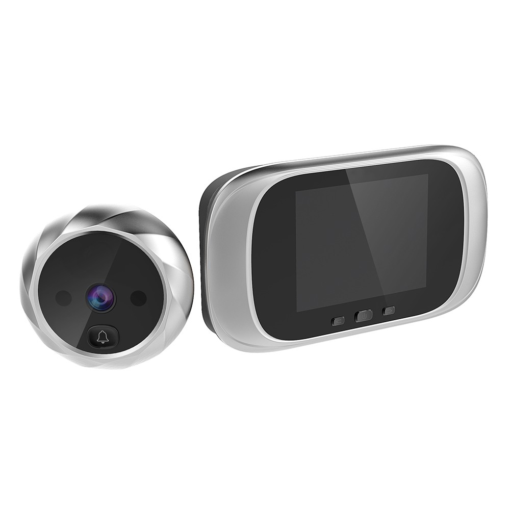 2.8 Inch LCD Color Screen Digital Doorbell 90 Degree Door Eye Electronic Doorbell Peephole Camera Viewer Outdoor Doorbell