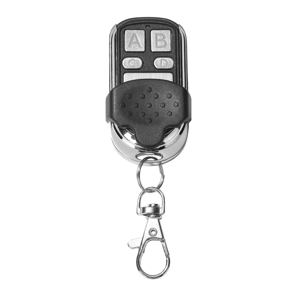 Metal Clone Key Remote Control 315/433MHz Clone Hard Learning Code for Garage Door Home Gate Car