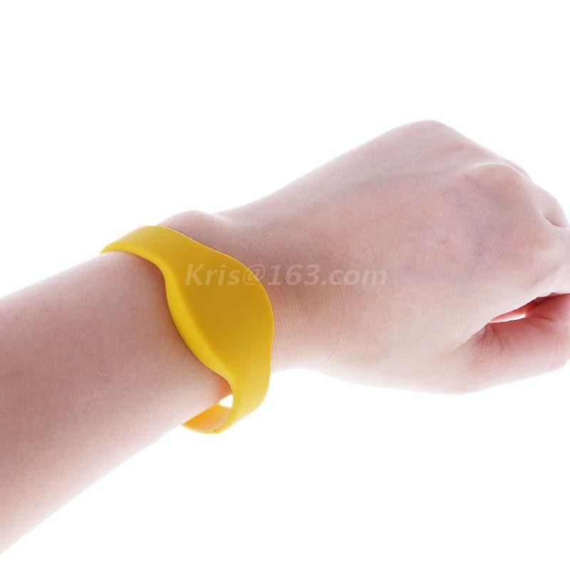 125khz EM4100 TK4100 Wristband Bracelet RFID ID Card Silicone Band Read Only