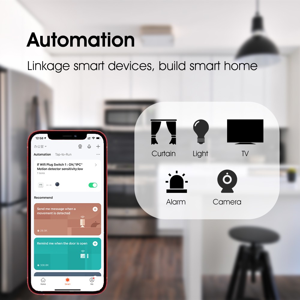 TREEYE WIFI Human Body Sensor Wireless Smart Body Motion PIR Motion Sensor Zigbee Use With Tuya Gateway Smart Life App