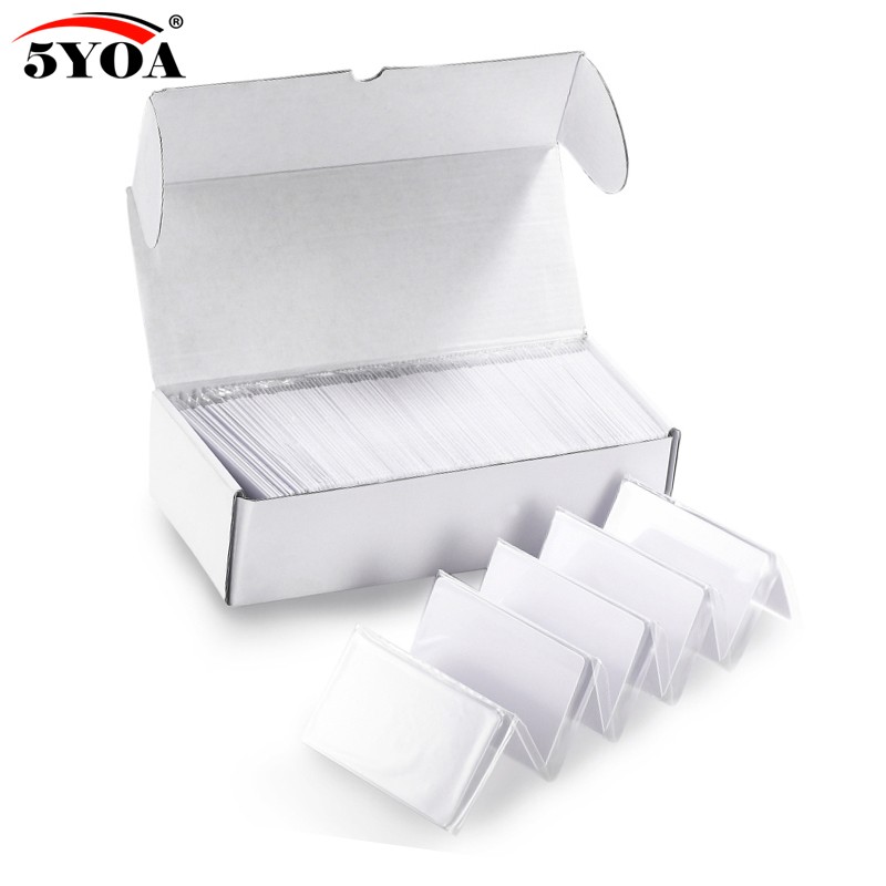 2022 50pcs EM4305 T5577 Blank Card RFID Chip Cards 125KHz Copy Writable Rewrite Duplicate 125KHz