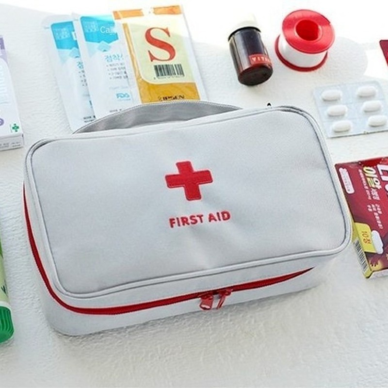 Empty Large First Aid Portable Outdoor Survival Disaster Earthquake Emergency Bags Large Capacity Home/Car Medical Pack