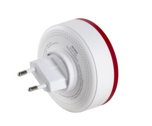 Tuya Zigbee Alarm Siren Red Flashing 95db Alarm Horn Compatible with Tuya Zigbee Hub