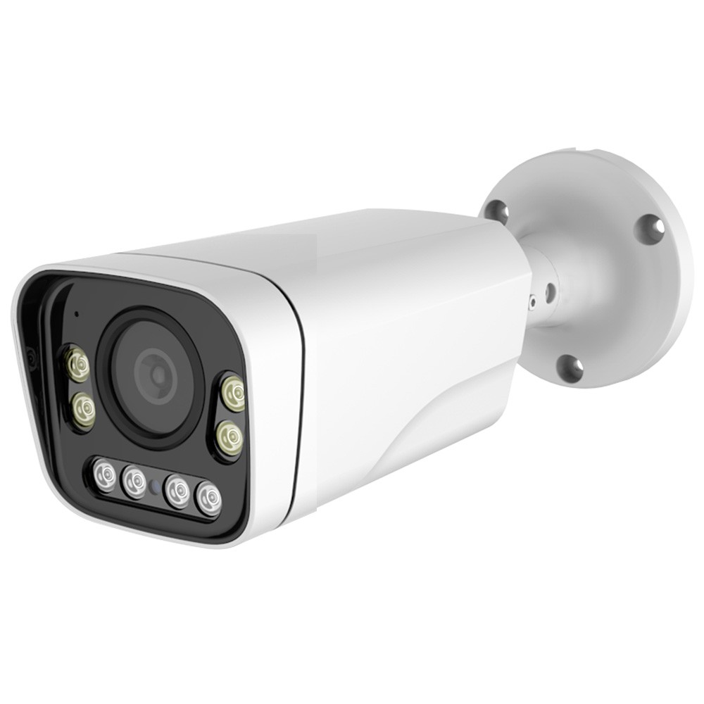 IMX415 4K 8MP Bullet IP Camera Compatible with HikvisionFull Color Vision POE CCTV Home Security Surveillance Motion Detection