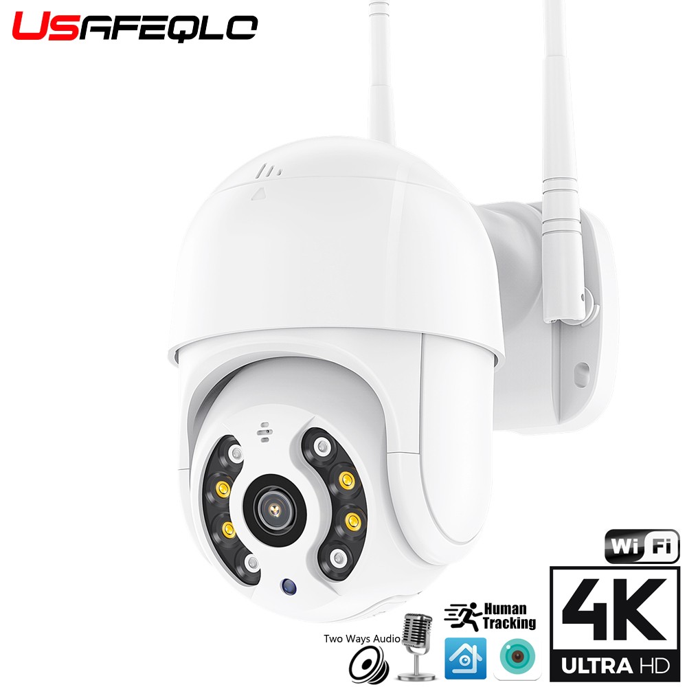 2022 8MP 4K Outdoor IP Camera H.265 WiFi Wireless PTZ Security Camera AI Auto Tracking Video Surveillance 5MP 3MP CCTV Camera