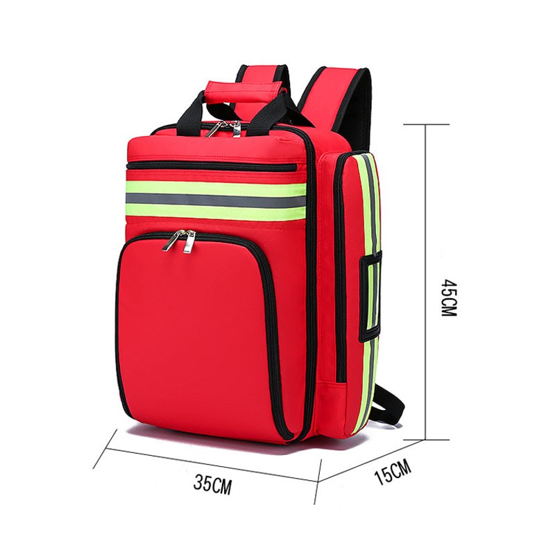 Emergency First Aid Rescue Backpack Civil Air Defense Earthquake Relief Bag Large Capacity Storage Rated Survival Kit