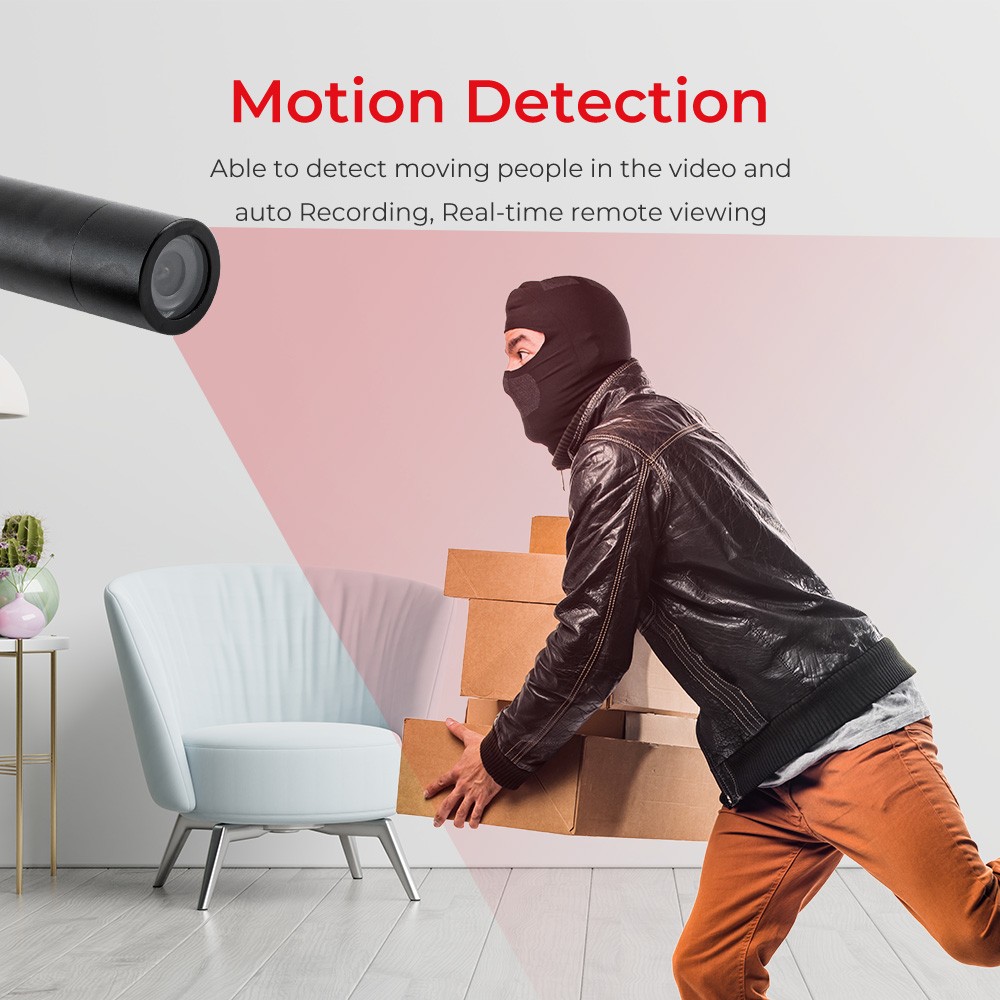 5MP Surveillance IP Camera Home Security Protection Night Vision P2P Full HD Video Recorder Motion Detection Mini Camera