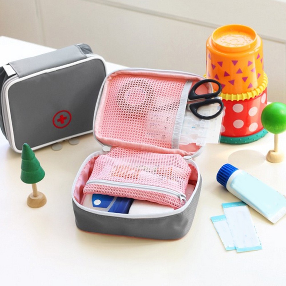 Portable Emergency Medical Bag First Aid Kit Storage Box for Home Travel Camping Equipment Medicine Ropes Set