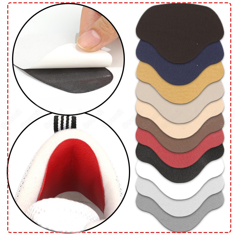 Insoles Heels Repair Sticker For Women Men Shoes Holes Repair Patches Sneakers Back Heel Liner Self Adhesive Care Protector Pads