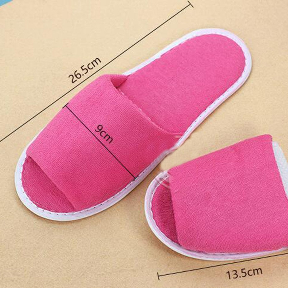 Men Cotton Travel Slippers Unisex Simple Travel Shoes Ideal for Hotels and Spa Portable Disposable Home Use 2020