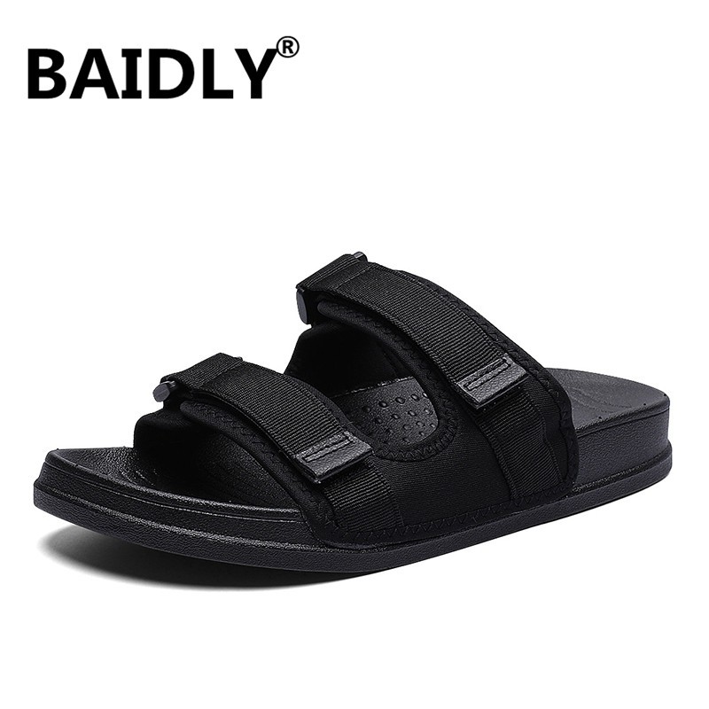 Summer Shoes Men Sandals Beach Slippers Men Breathable Mesh Casual Shoes Men Slippers Sandalias Zapatos Hombre