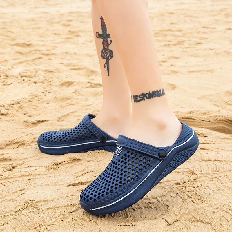 Airavata Beach Clogs Sandals Slippers Flip Flops 2021 New Summer Unisex Men Women Flat Garden Casual Sneakers Quick Drying