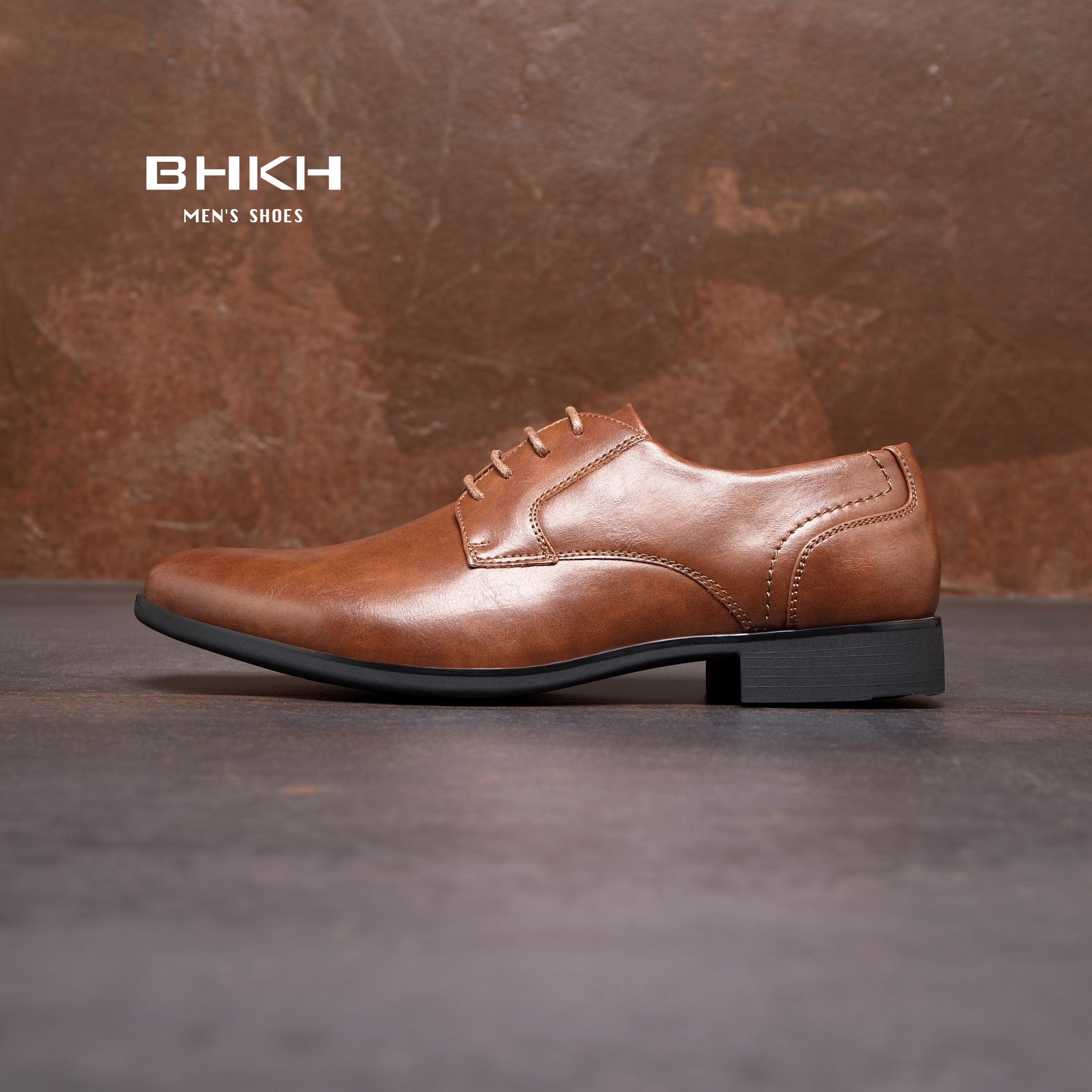 BHKH 2022 Mens Formal Dress Shoes Spring Autumn Lace Up Men Wedding Shoes Smart Business Office Work For Men Shoes