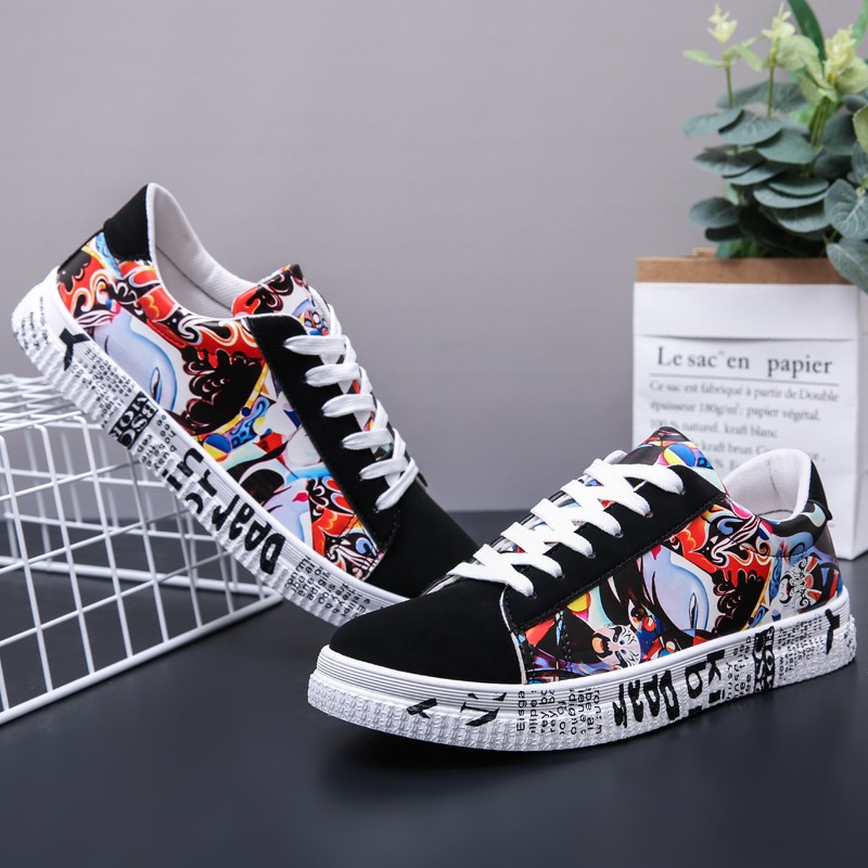 Women Sneakers Vulcanized Shoes Summer 2022 Trendy Flat Shoes Plus Size Fashion Color Matching Couple Shoes Zapatillas Mujer