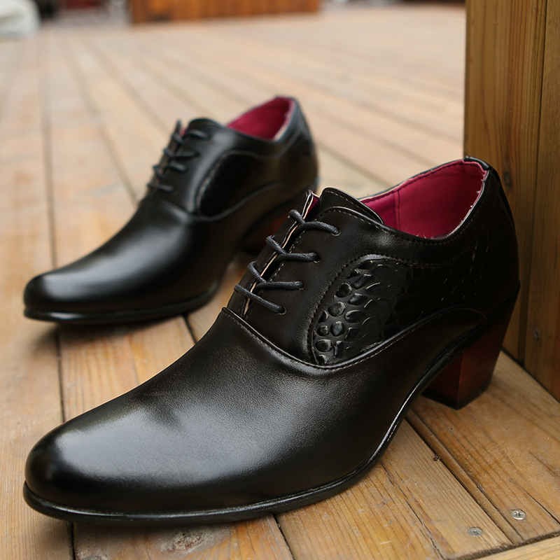 High quality men's luxury brand shoes high heels men wedding shoes non-slip mens dress shoes 2021 classic designer sneakers G16