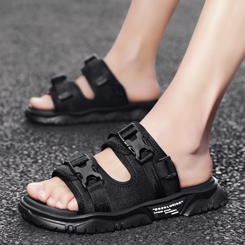 Hot classic summer men's sandals men's slippers soft comfortable outdoor breathable walking shoes quality casual shoes