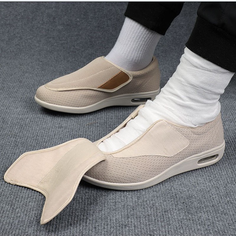 Spring Summer Comfortable Breathable Soft Medical Orthopedic Diabetic Orthopedic Sneaker Walking Wind Adjustment Sneaker