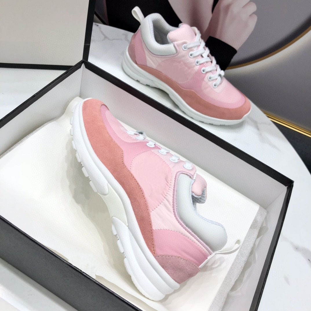 2021 new fashion color matching popular sneakers women flat casual shoes men thick-soled formal shoes