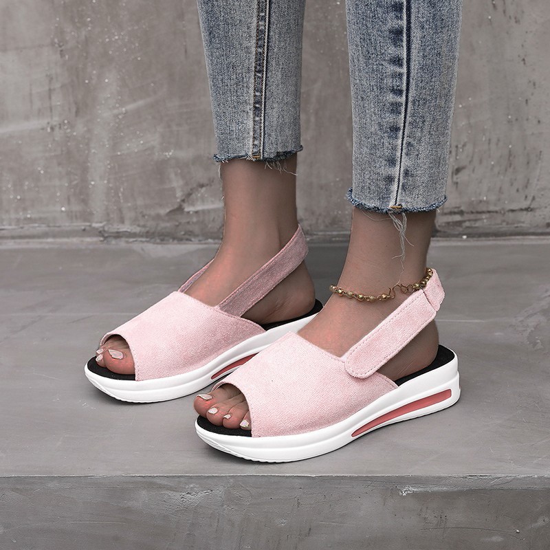 Foreign trade women's sandals in summer 2022, new style of thick-soled fish mouth shoes