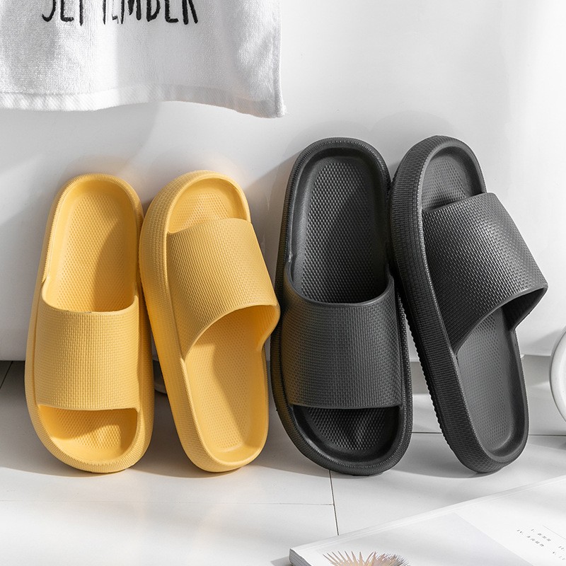 2022 Cloud Sandals Home Slippers Summers Thick Platform Womens Indoor Bathroom Anti-slip Slides Ladies Men's Shoes Dropshipping