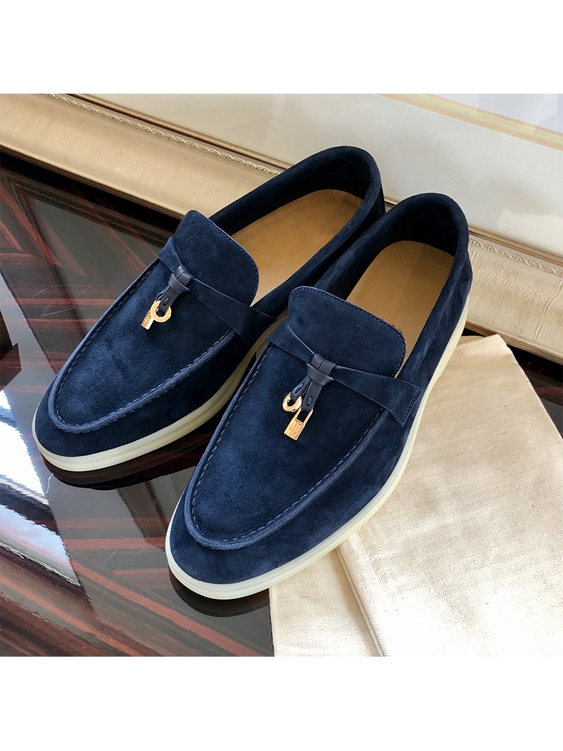 High quality loafers soft-soled men's casual shoes couple women's shoes outdoor leather spring autumn summer walking shoes