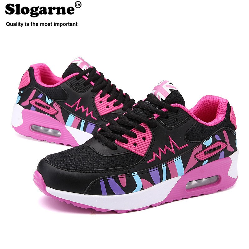 Women Sports Shoes New Fashion Breathable Trainers Students Casual Leather Tenis Feminino Sapato Women Flats Zapatillas Mujer