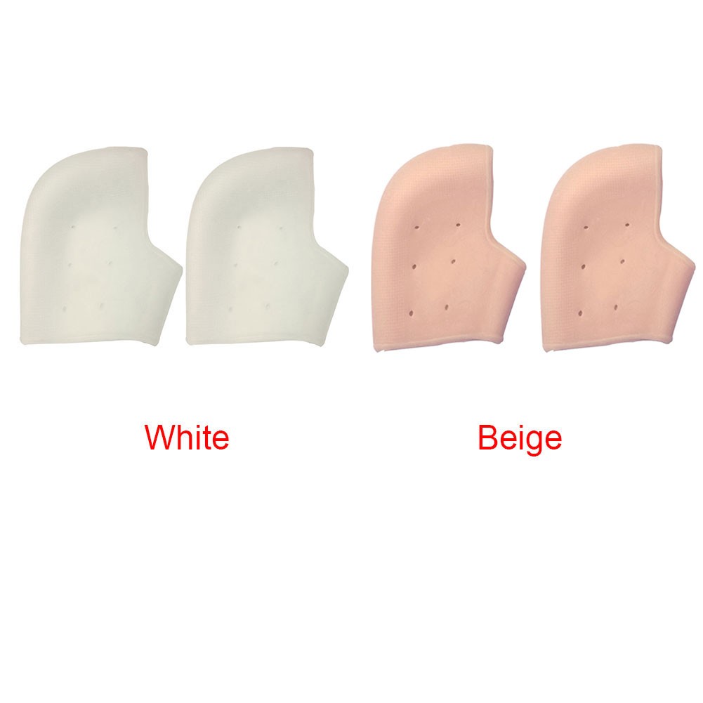 Silicone Against Peeling Washable Foot Protector Pain Relief Pad Prevent Dry Skin Moisturizing Gel Heel Socks Soft