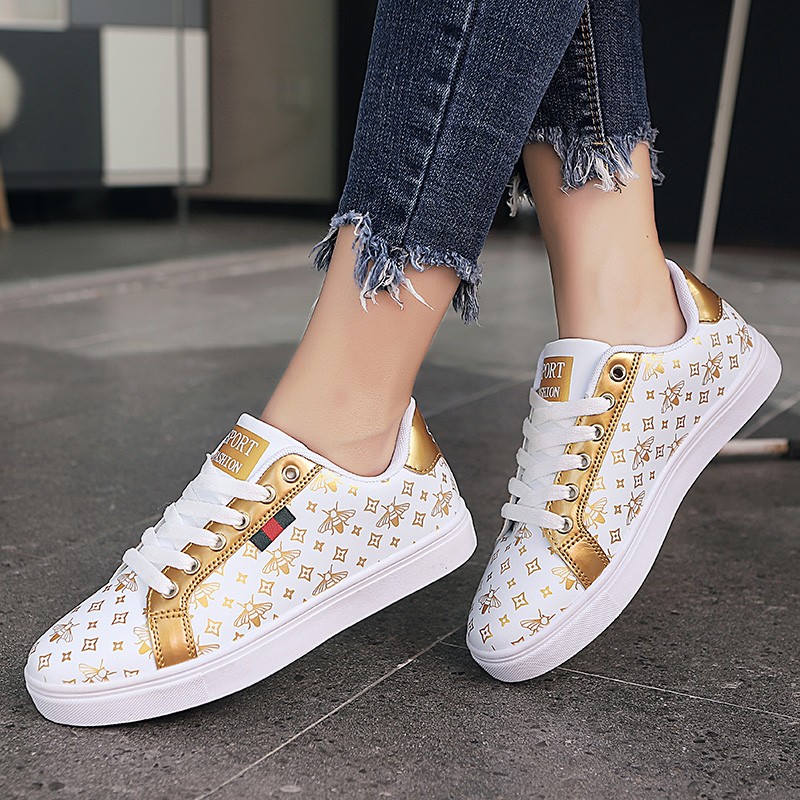 VIP Women Vulcanized Shoes Sneakers Lace Up Casual Shoes Woman Flat Leather Shoes chausiras femme Zapatos Mujer Lady Shoes Women