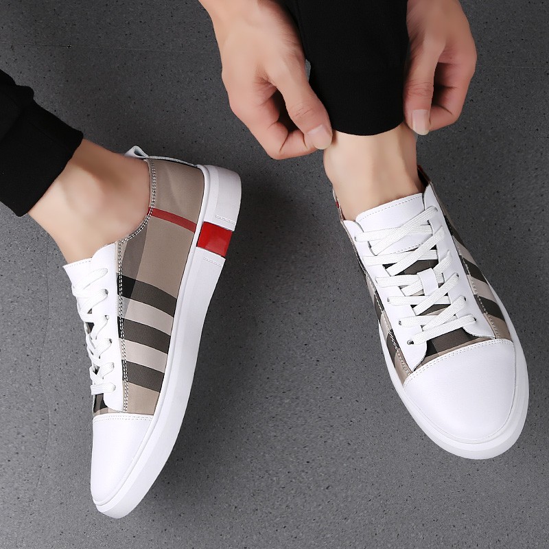 2022 New Fashion Mens Skateboarding Shoes Breathable Men Fashion High Quality Sneakers Trainers Casual Shoes Genuine Leather Shoes