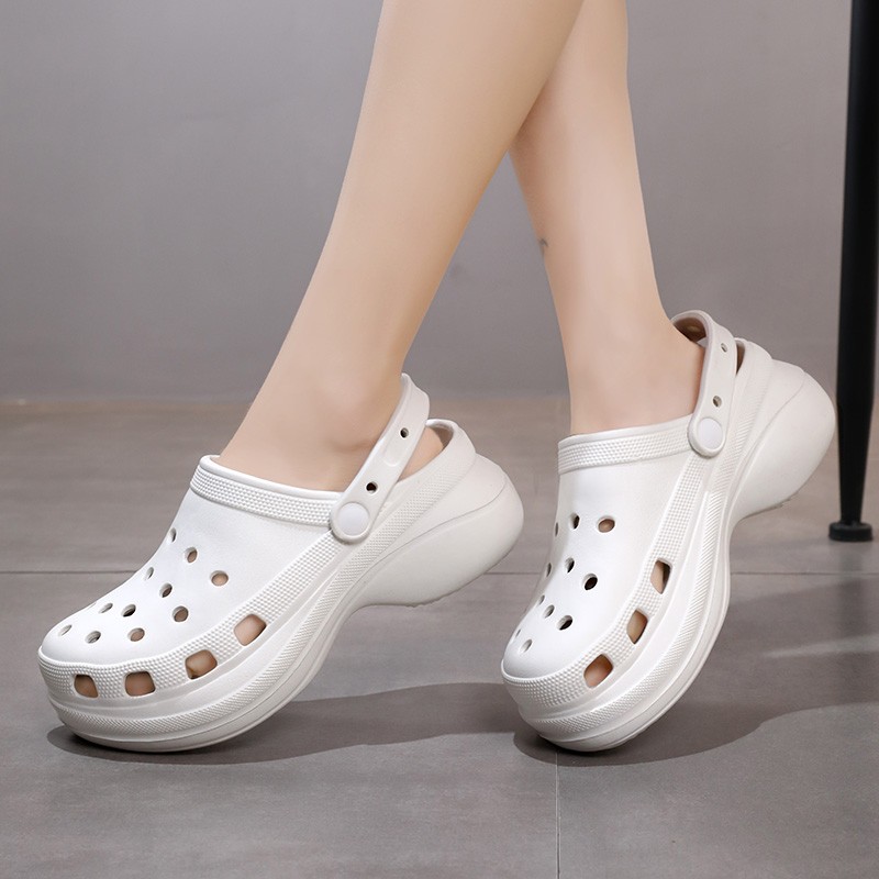 Summer Women Slippers Sandals 5cm Platform Beach Clogs Non-slip Slippers Non-slip Flip Flops Garden Casual Shoes Fashion Womans