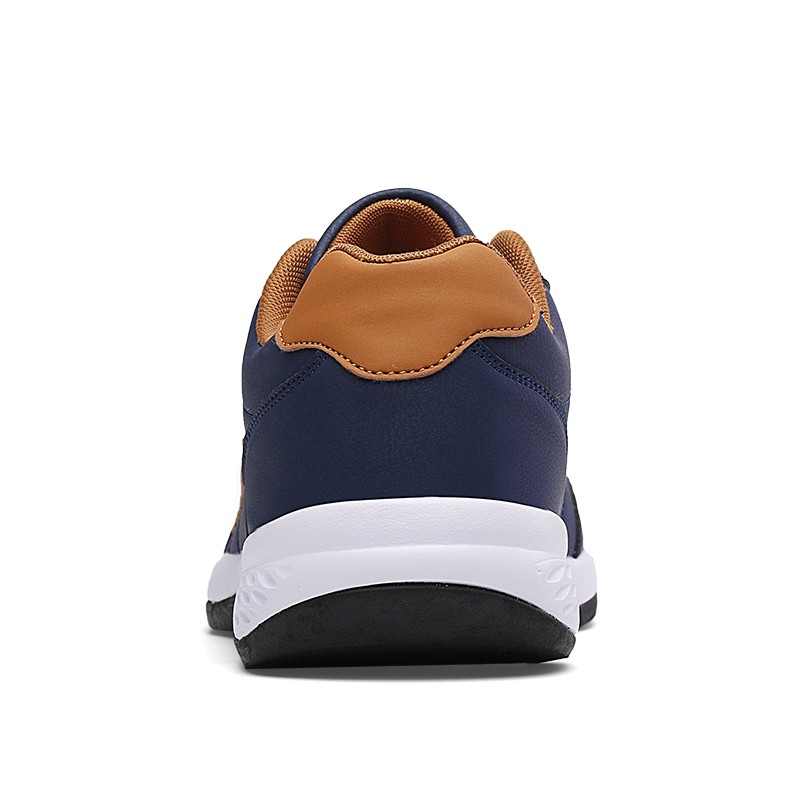 Men's shoes leather sneakers trend Italian casual shoes breathable leisure male sports shoes non-slip shoes men vulcanized shoes