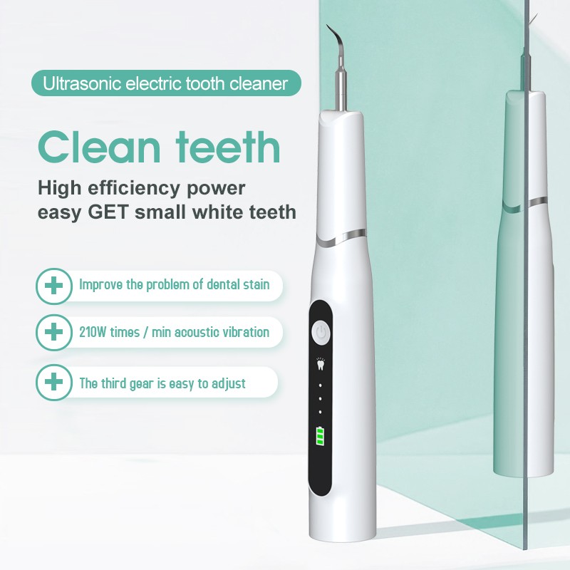 LCD Ultrasonic Electric Dental Scaler Dental Hygiene Calculus Scaler Teeth Whitening Oral Tartar Stain Remover Dental Cleaner