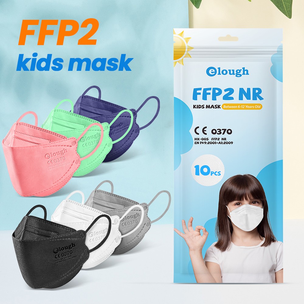 mascarillas ffp2 ninos homolucada kids mask approved hygienic children protective breathing face masks boys girls fpp2 masque