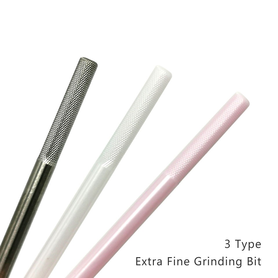 HYTOOS - 4XF Carbide Nail Drills, 3/32 Inch, for Trimming, Electric Drill Accessories, Polishing Tool