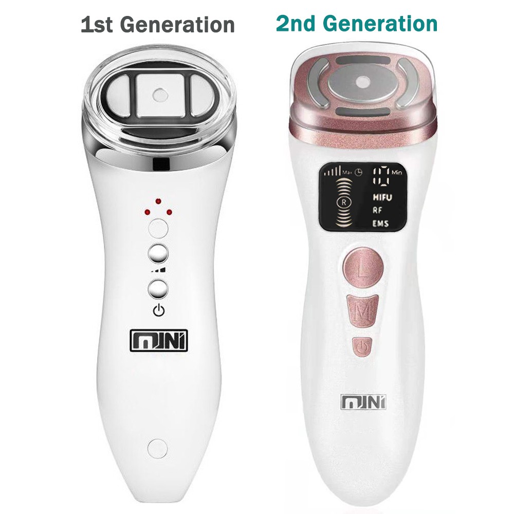 NEW Mini HIFU Machine 1.0/2.0 Skin Care RF Radio Frequency EMS Therapy Rejuvenation for Skin Tightening Lifting Sagging Wrinkles