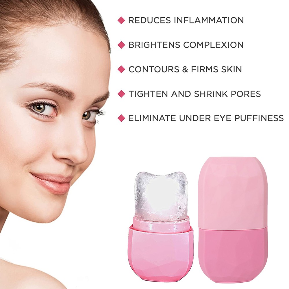 Upgraded Fresh Roller Face Eyes And Neck Brightening Skin Facial Treatment Shrink Pores Ice Massager Skin Care Beauty Tools