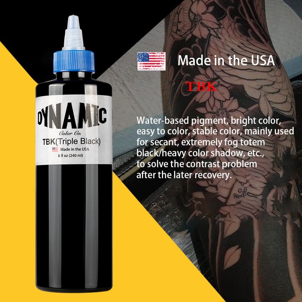 KEWER Tattoo Ink 5/30/60/120/240ml Microblading Pigment Black Tattoo Ink Body Art Painting Permanent Makeup Tattoo Supplies