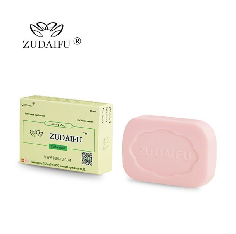 Dropship Sulfur Soap Skin Conditions Acne Psoriasis Seborrhea Eczema Anti Fungi Healthy Bath Soap Eczema Zudaifu Soap