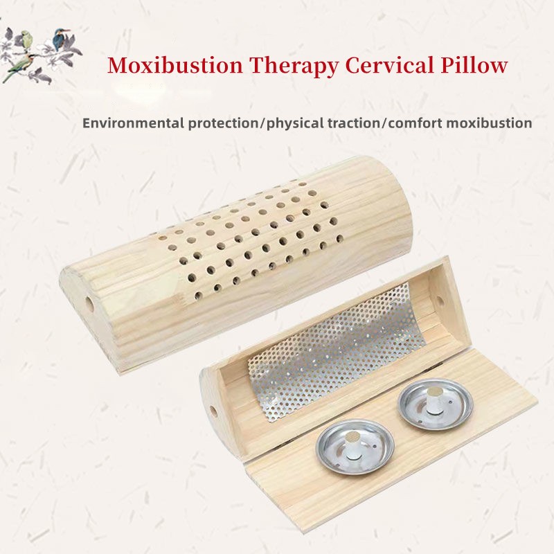 moxibustion pillow neck massage moxibustion fumigation physiotherapy instrument special health neck lumbar pillow