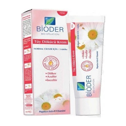 3pcs Bioder Skin Depilatory Cream Regular Size 100ml