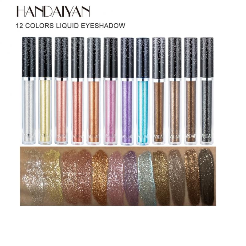 1pc Waterproof Liquid Glitter Eyeshadow Shimmer & Shimmer Eyeshadow Makeup Shimmer Eye Shadow Pen Eye Beauty Party Makeup Tools