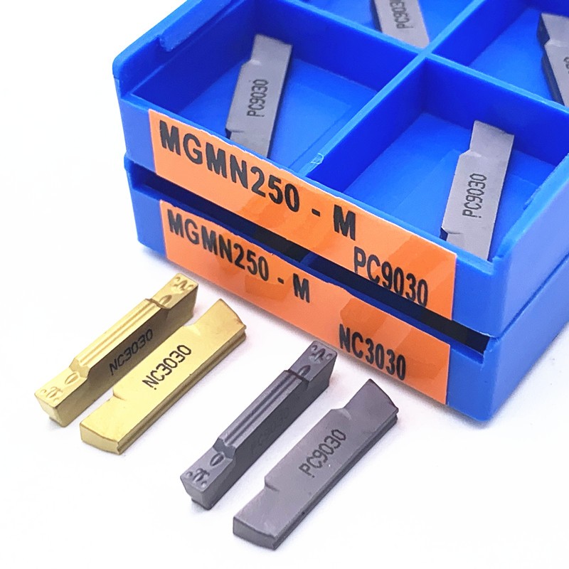 MGMN150 MGMN200 MGMN250 MGMN300 MGMN400 MGMN500 G NC3020 3030 PC9030 Slitting Carbide Insert Parting And Grooving Tool