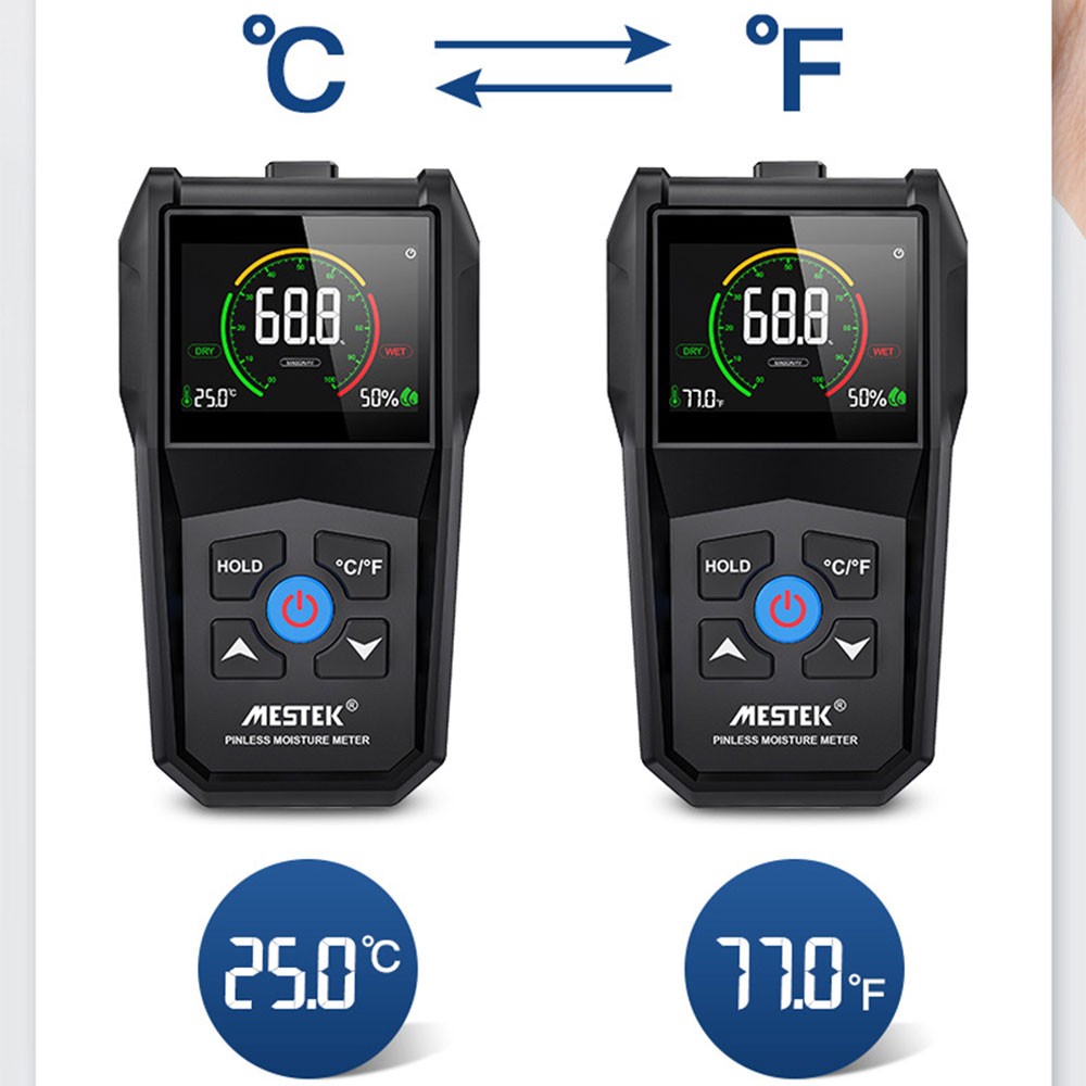 WM700A Digital Billing Meter Hout Vochtigheid Moisture Meter Timber Billing Meter 4~80% Dichtheid Electromagnetic