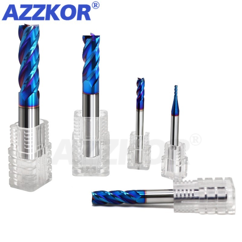 Azzkor - Tungsten Coating Screw Cutters, Tungsten Coated Stainless Steel Screw Cutter Tool Pack Model Hrc70 CNC Milling Drilling Machine